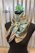 Turquoise Canyon Wild Rag-Wild Rags-Stuffology Boutique-Stuffology - Where Vintage Meets Modern, A Boutique for Real Women in Crosbyton, TX