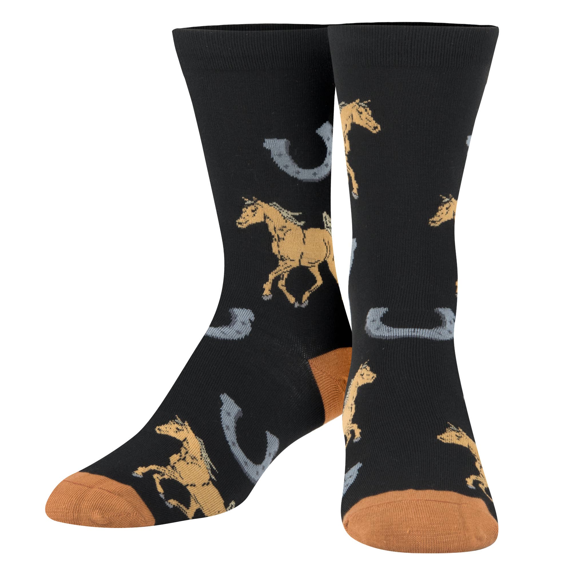 Crazy Socks - Womens Crew - Horses | Stuffology Boutique-Socks-Crazy Socks-Stuffology - Where Vintage Meets Modern, A Boutique for Real Women in Crosbyton, TX