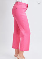 Missy High-Rise Hyper-stretch Wide Leg Crop Pants | Stuffology Boutique-Pants-YMI-Stuffology - Where Vintage Meets Modern, A Boutique for Real Women in Crosbyton, TX