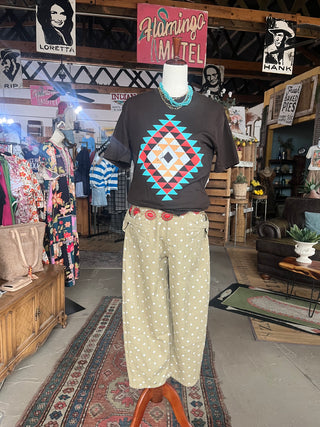 Mesa Aztec Graphic Tee-Graphic Tees-Texas True Threads-Stuffology - Where Vintage Meets Modern, A Boutique for Real Women in Crosbyton, TX