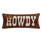 HOWDY HOOK PILLOW-throw pillow-Stuffology Boutique-Stuffology - Where Vintage Meets Modern, A Boutique for Real Women in Crosbyton, TX