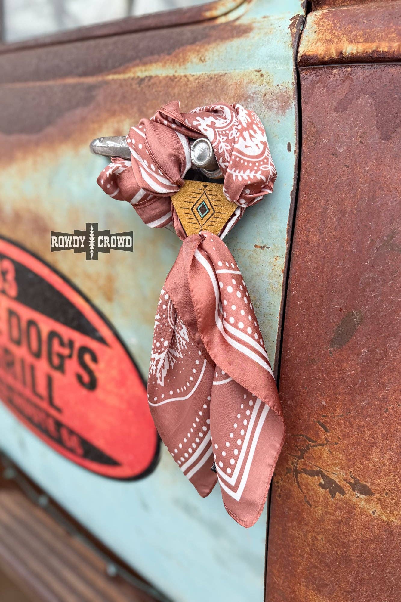 Cowboy Way Scarf Slides-Wild Rag Slide-Stuffology Boutique-Stuffology - Where Vintage Meets Modern, A Boutique for Real Women in Crosbyton, TX