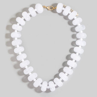 Bulky Acrylic Bead Link Necklace Set-Necklaces-The Looks by Fame Accessories-Stuffology - Where Vintage Meets Modern, A Boutique for Real Women in Crosbyton, TX