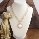 Suncrest Duo – Toggle Charm Chain Necklace-PennyLine inc-Stuffology - Where Vintage Meets Modern, A Boutique for Real Women in Crosbyton, TX