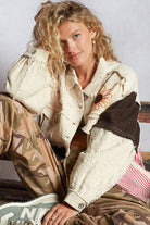 POL Clothing Relaxed Fit Embroidered Jacket-Denim Jacket-Pol Clothing-Stuffology - Where Vintage Meets Modern, A Boutique for Real Women in Crosbyton, TX