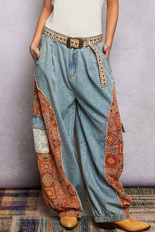 Metal Buckle Studded Western Boho Belt-BELT-Pol Clothing-Stuffology - Where Vintage Meets Modern, A Boutique for Real Women in Crosbyton, TX