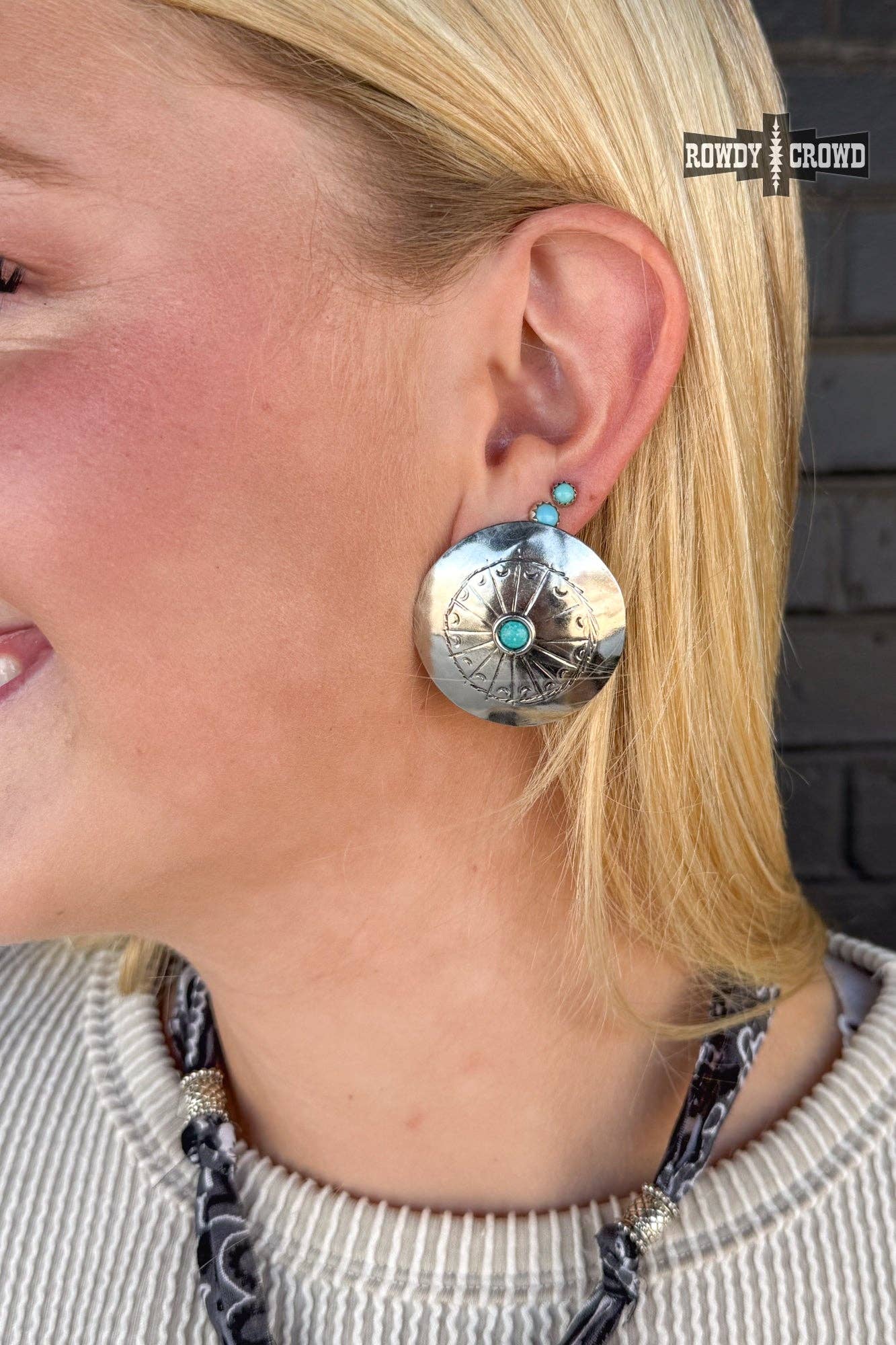 El Paso Studs-Earrings-Stuffology Boutique-Stuffology - Where Vintage Meets Modern, A Boutique for Real Women in Crosbyton, TX