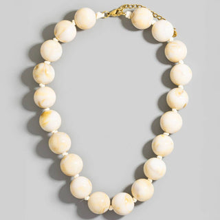 Earthy Pop Statement Necklace-Necklaces-The Looks by Fame Accessories-Stuffology - Where Vintage Meets Modern, A Boutique for Real Women in Crosbyton, TX