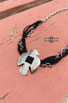 Thunderbird Layered Necklace-Necklaces-Stuffology Boutique-Stuffology - Where Vintage Meets Modern, A Boutique for Real Women in Crosbyton, TX