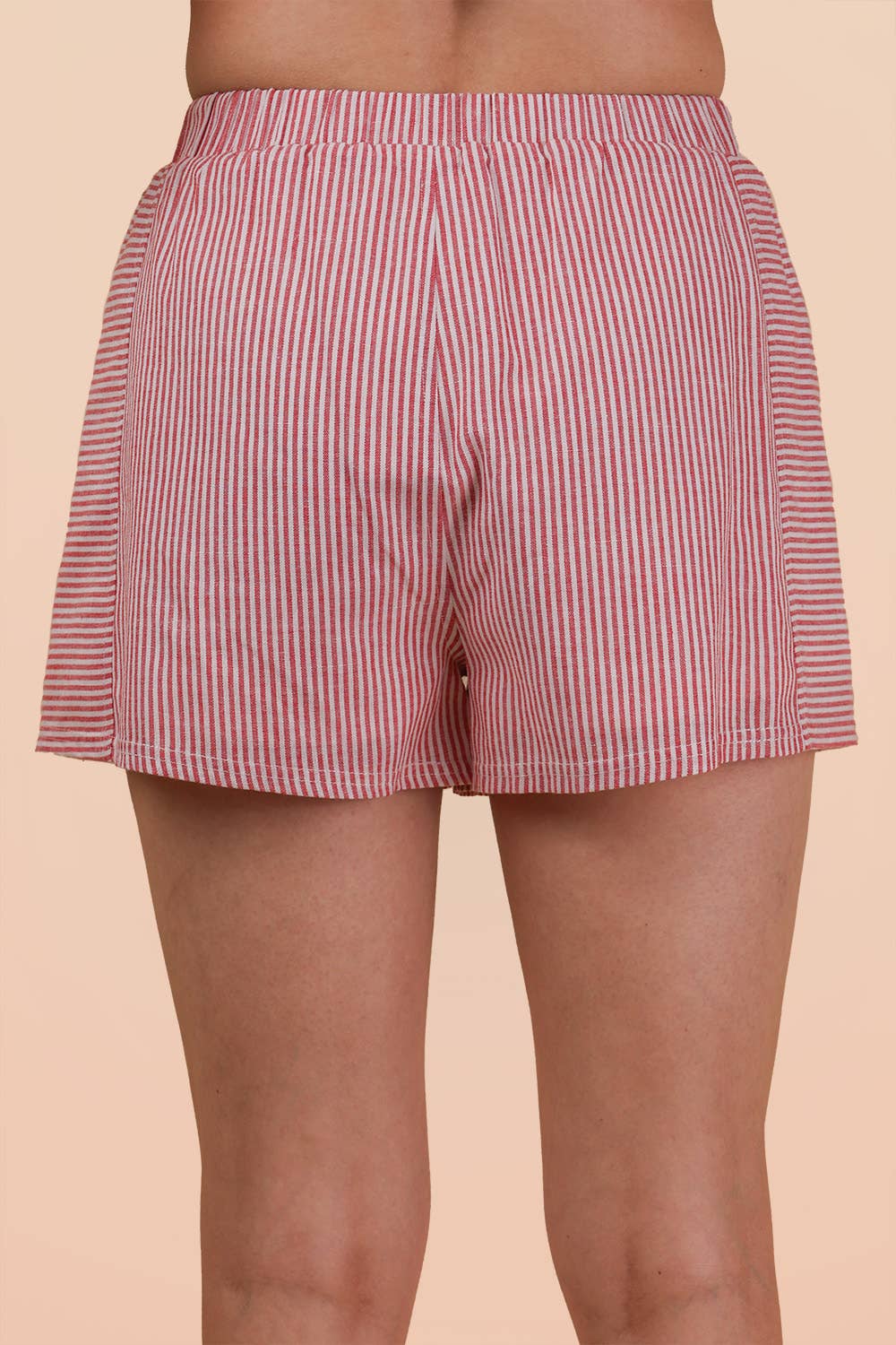 Striped Boxer Shorts-Shorts-VERY J-Stuffology - Where Vintage Meets Modern, A Boutique for Real Women in Crosbyton, TX