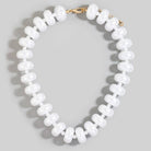 Bulky Acrylic Bead Link Necklace Set-Necklaces-The Looks by Fame Accessories-Stuffology - Where Vintage Meets Modern, A Boutique for Real Women in Crosbyton, TX