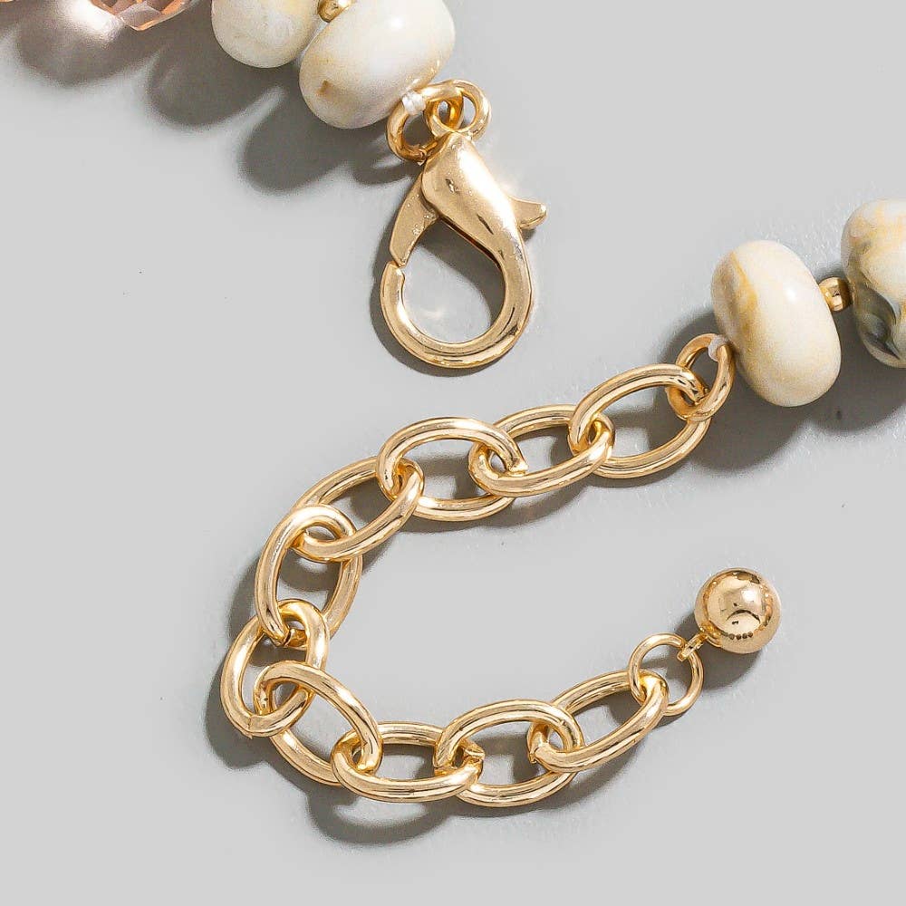 Golden Hour Layer Necklace-Necklaces-The Looks by Fame Accessories-Stuffology - Where Vintage Meets Modern, A Boutique for Real Women in Crosbyton, TX