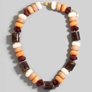 Color Story Beaded Necklace-Necklaces-The Looks by Fame Accessories-Stuffology - Where Vintage Meets Modern, A Boutique for Real Women in Crosbyton, TX