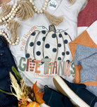 Give Thanks Pumpkin Tee-Branded Cotton-Stuffology - Where Vintage Meets Modern, A Boutique for Real Women in Crosbyton, TX