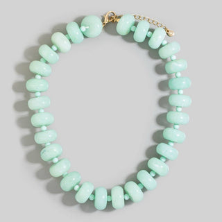 Bulky Acrylic Bead Link Necklace Set-Necklaces-The Looks by Fame Accessories-Stuffology - Where Vintage Meets Modern, A Boutique for Real Women in Crosbyton, TX