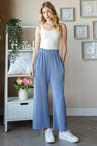 SOLID URBAN RIBBED CROPPED PANTS /STUFFOLOGY BOUTIQUE-Pants-HEIMISH-Stuffology - Where Vintage Meets Modern, A Boutique for Real Women in Crosbyton, TX