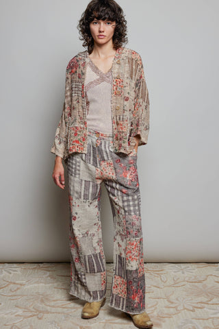 Patches Hooded Jacket-Jackets-Pol Clothing-Stuffology - Where Vintage Meets Modern, A Boutique for Real Women in Crosbyton, TX