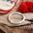 Boho Stretchy Minimalist Bangle Raw Textured Worn Gold-Bracelets-PennyLine inc-Stuffology - Where Vintage Meets Modern, A Boutique for Real Women in Crosbyton, TX