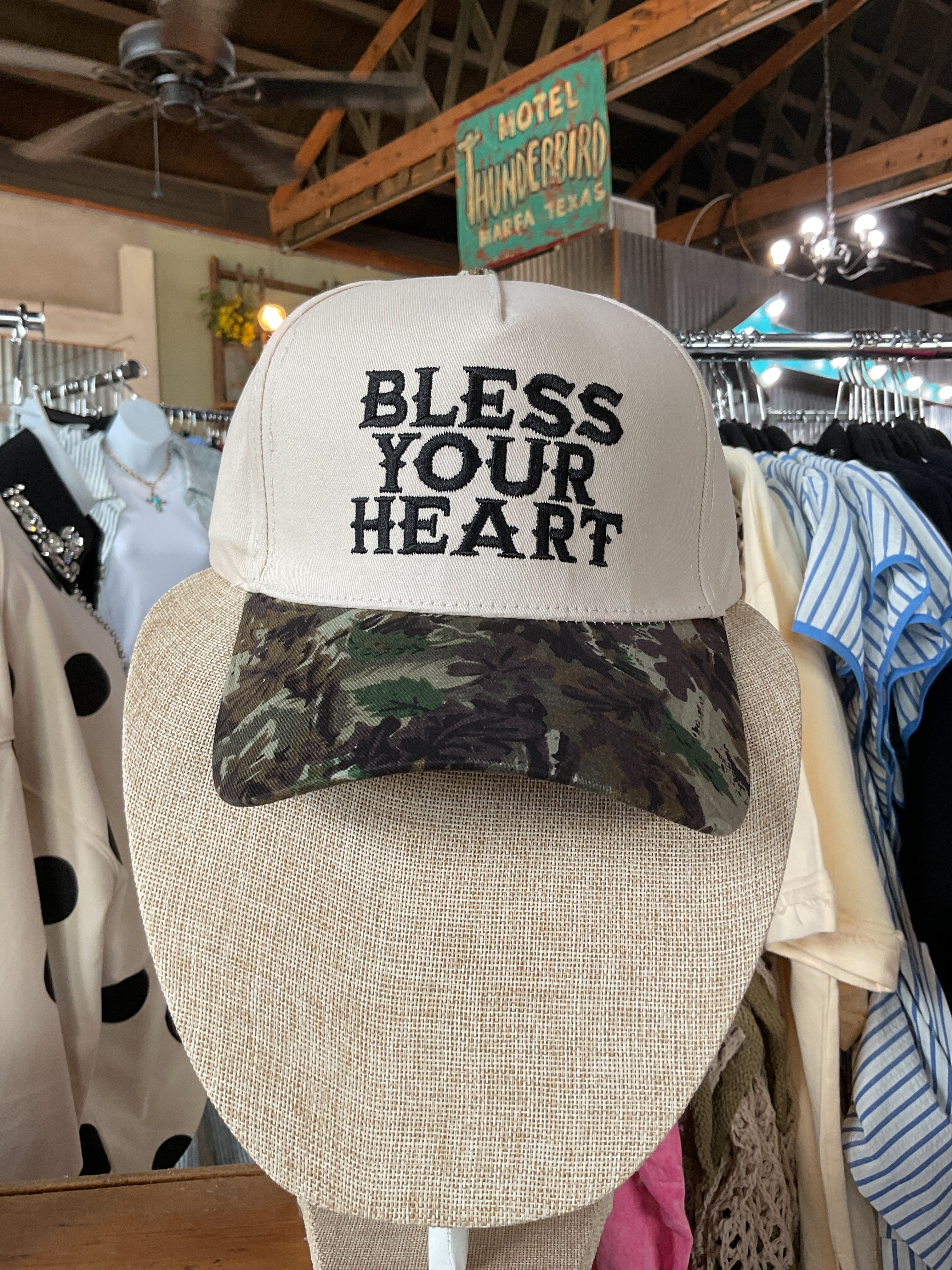 Hat- Bless Your Heart-Hats-Zenana-Stuffology - Where Vintage Meets Modern, A Boutique for Real Women in Crosbyton, TX