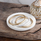 Sundrift Glow – Mixed Metal Bangle Stack-Bracelets-PennyLine inc-Stuffology - Where Vintage Meets Modern, A Boutique for Real Women in Crosbyton, TX