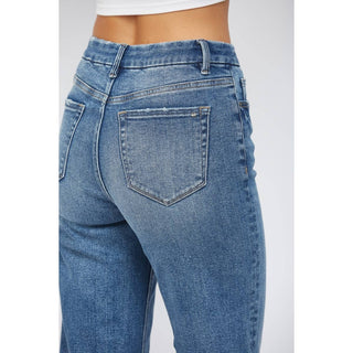High Waist Wide Leg Mica Denim Jeans-Jeans-Mica Denim-Stuffology - Where Vintage Meets Modern, A Boutique for Real Women in Crosbyton, TX