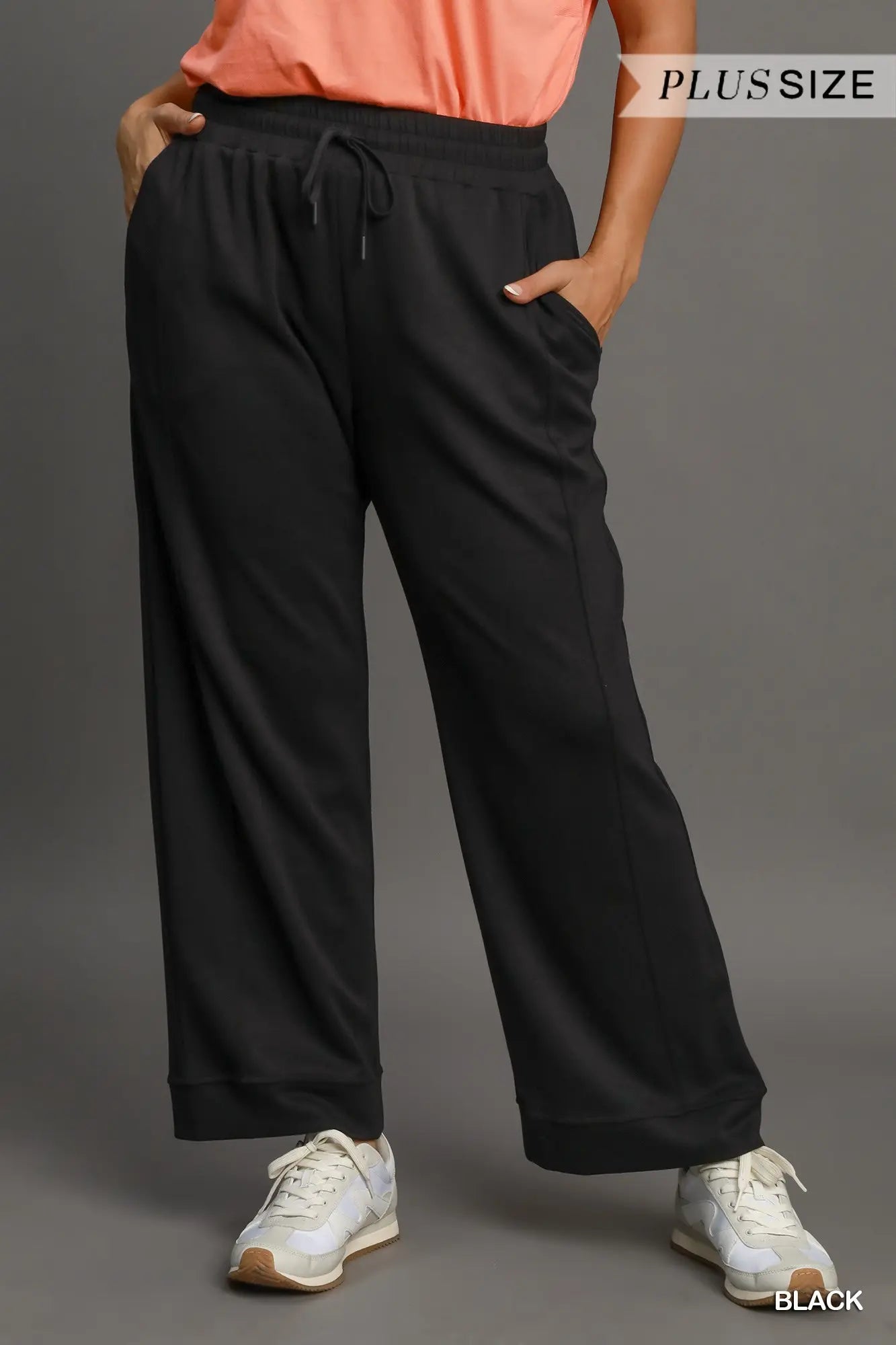 Luxeknit On-The-Go Straight Leg Pants-Pants-Umgee-Stuffology - Where Vintage Meets Modern, A Boutique for Real Women in Crosbyton, TX