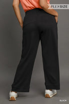 Luxeknit On-The-Go Straight Leg Pants-Pants-Umgee-Stuffology - Where Vintage Meets Modern, A Boutique for Real Women in Crosbyton, TX