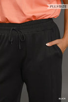 Luxeknit On-The-Go Straight Leg Pants-Pants-Umgee-Stuffology - Where Vintage Meets Modern, A Boutique for Real Women in Crosbyton, TX