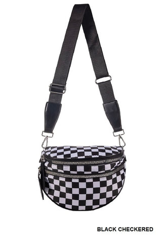 Double Zipper Crossbody Bag-Crossbody Bags-Zenana-Stuffology - Where Vintage Meets Modern, A Boutique for Real Women in Crosbyton, TX