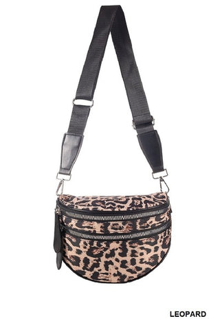 Double Zipper Crossbody Bag-Crossbody Bags-Zenana-Stuffology - Where Vintage Meets Modern, A Boutique for Real Women in Crosbyton, TX