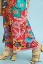 Floral Print Wide Leg Pants-Pants-Umgee-Stuffology - Where Vintage Meets Modern, A Boutique for Real Women in Crosbyton, TX