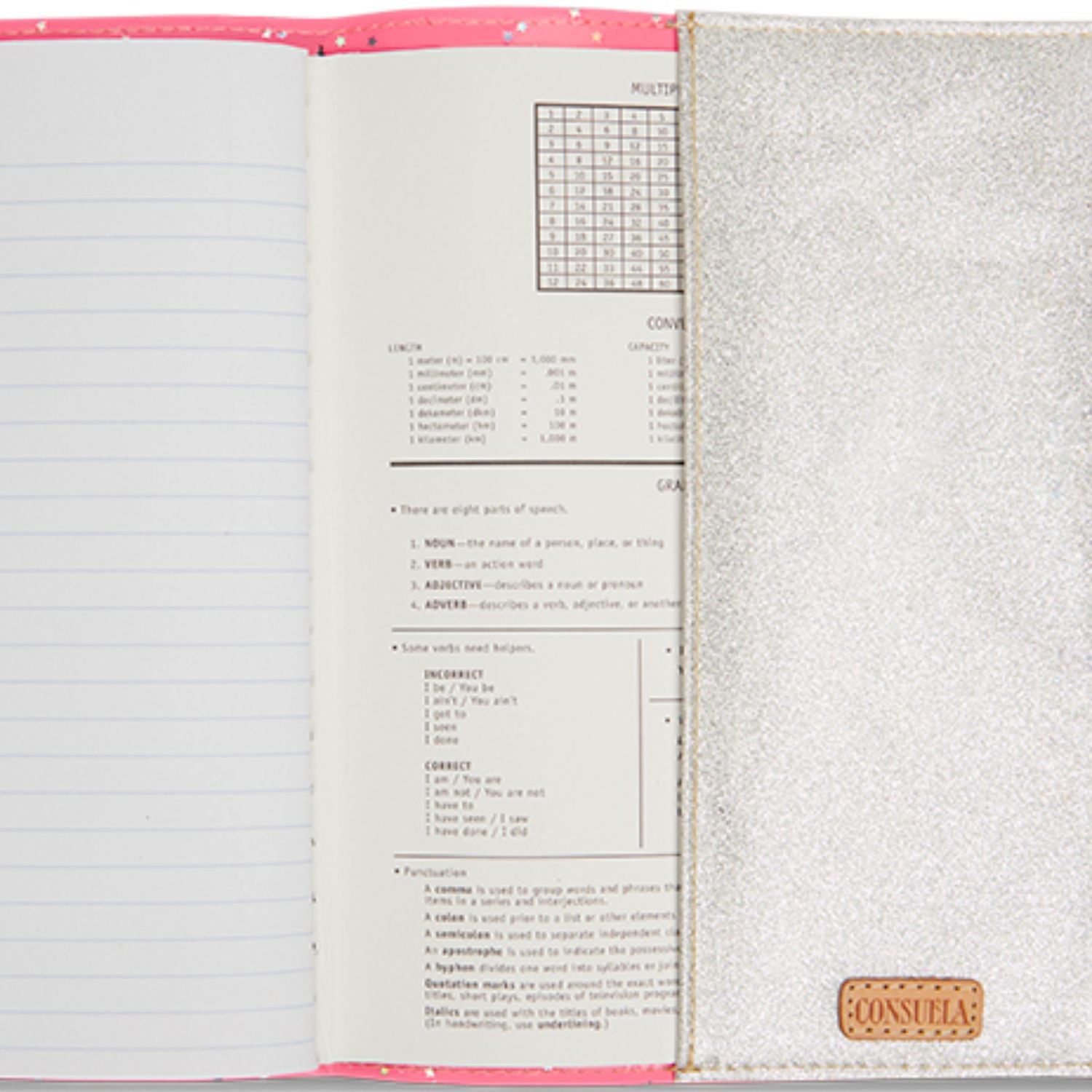 CONSUELA NOTEBOOK, SHINE | STUFFOLOGY BOUTIQUE-Journals-Consuela-Stuffology - Where Vintage Meets Modern, A Boutique for Real Women in Crosbyton, TX