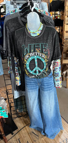 Life is Better with a Little Harmony Graphic Tee /Stuffology Boutique-Graphic Tees-One24 Rags-Stuffology - Where Vintage Meets Modern, A Boutique for Real Women in Crosbyton, TX