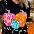 Hello Pumpkin Graphic Tee /Stuffology Boutique-Graphic Tees-Prickly Pear TX-Stuffology - Where Vintage Meets Modern, A Boutique for Real Women in Crosbyton, TX