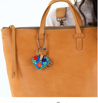 Consuela Corazon Turquoise Chico Charm-Bag Charms-CONSUELA-Stuffology - Where Vintage Meets Modern, A Boutique for Real Women in Crosbyton, TX