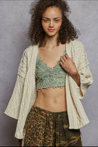 Everyday Cable Knit Cardigan-POL Clothing-Stuffology - Where Vintage Meets Modern, A Boutique for Real Women in Crosbyton, TX