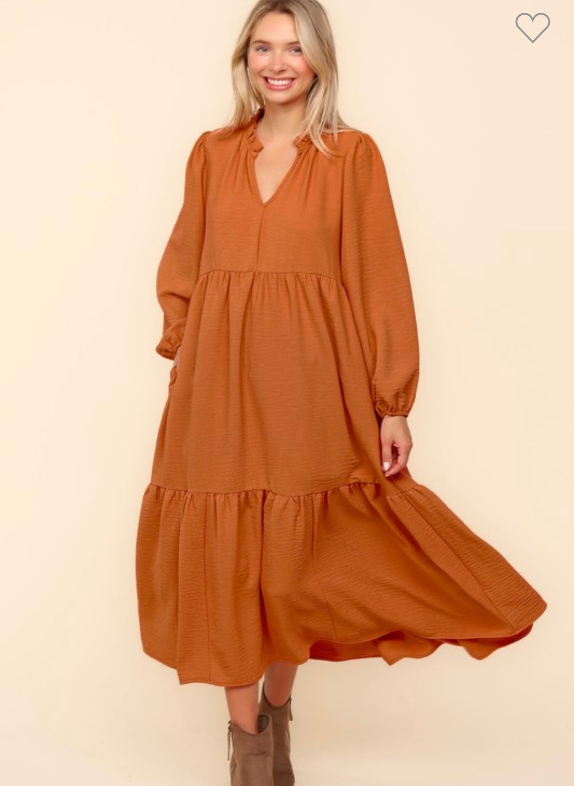 Baby Doll Woven Maxi Dress with Side Pockets /Stuffology Boutique-Dresses-Haptics-Stuffology - Where Vintage Meets Modern, A Boutique for Real Women in Crosbyton, TX