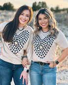 Black Heart Cluster Sweatshirt-SWEATSHIRT-Stuffology Boutique -Stuffology - Where Vintage Meets Modern, A Boutique for Real Women in Crosbyton, TX