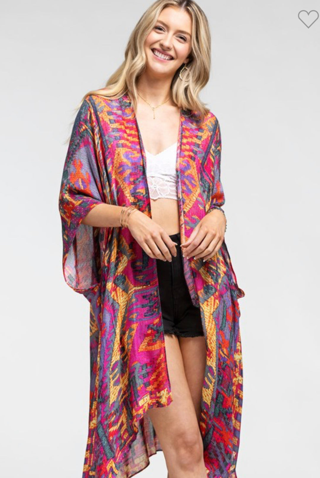 Gorgeous Boho Kimono | Stuffology Boutique-Kimonos-Urbanista-Stuffology - Where Vintage Meets Modern, A Boutique for Real Women in Crosbyton, TX