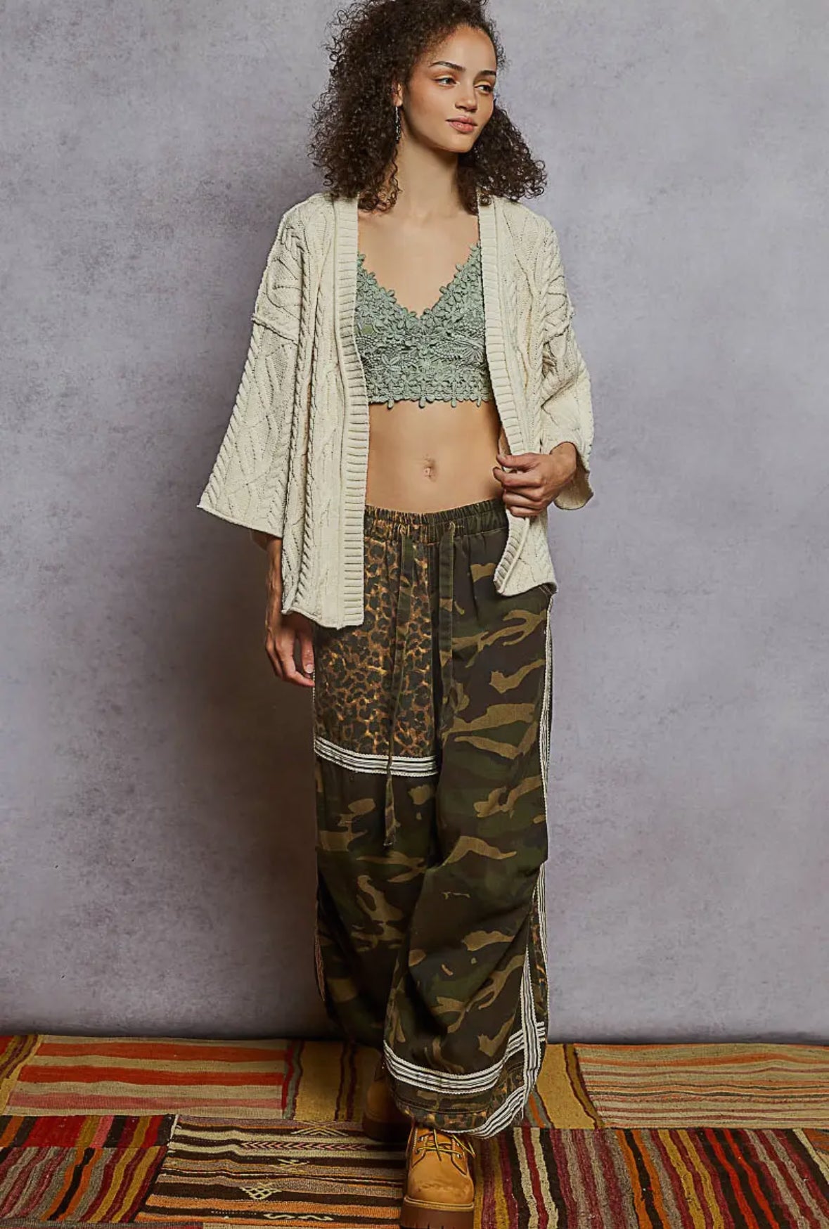 POL Clothing Everyday Cable Knit Cardigan-POL Clothing-Stuffology - Where Vintage Meets Modern, A Boutique for Real Women in Crosbyton, TX