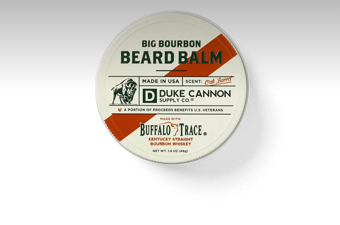 Big Bourbon Beard Balm-Beard Balms-Duke Cannon-Stuffology - Where Vintage Meets Modern, A Boutique for Real Women in Crosbyton, TX