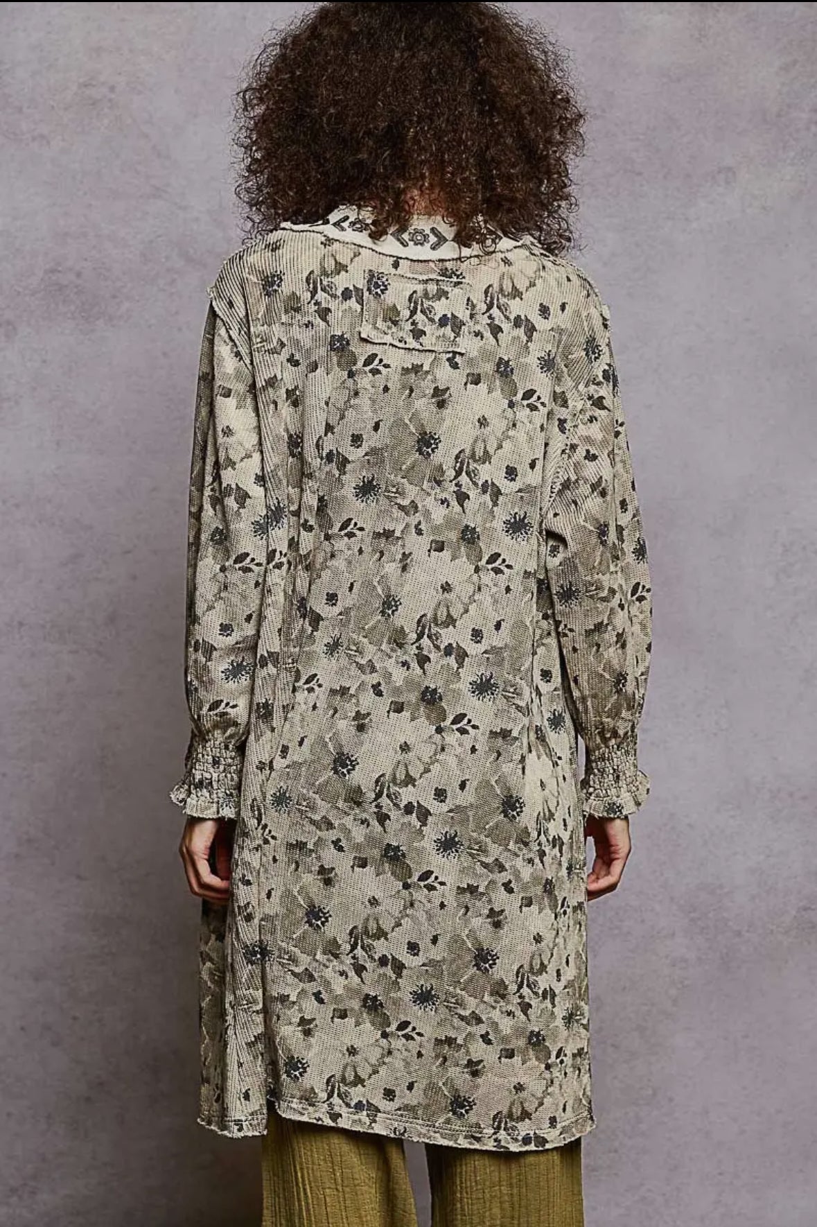 POL Clothing Desert Bloom Embroidered Duster-POL Clothing-Stuffology - Where Vintage Meets Modern, A Boutique for Real Women in Crosbyton, TX