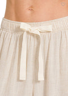 Oatmeal Linen Blend Drawstring Pants-Pants-Stuffology Boutique -Stuffology - Where Vintage Meets Modern, A Boutique for Real Women in Crosbyton, TX