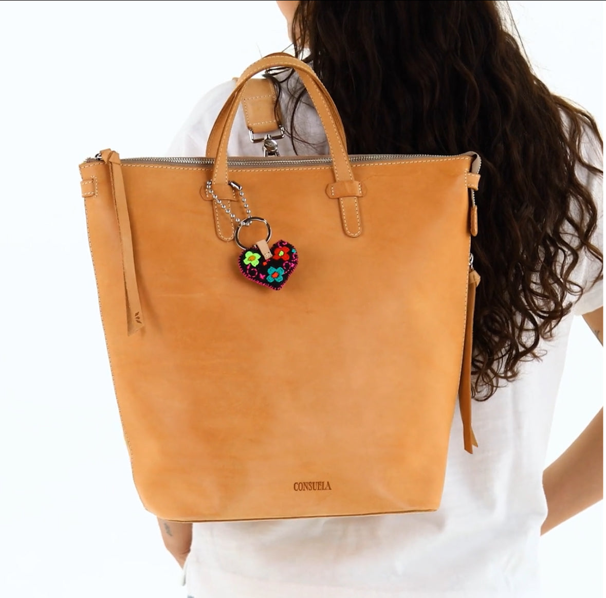 Consuela Corazon Black Chico Charm-Bag Charms-CONSUELA-Stuffology - Where Vintage Meets Modern, A Boutique for Real Women in Crosbyton, TX