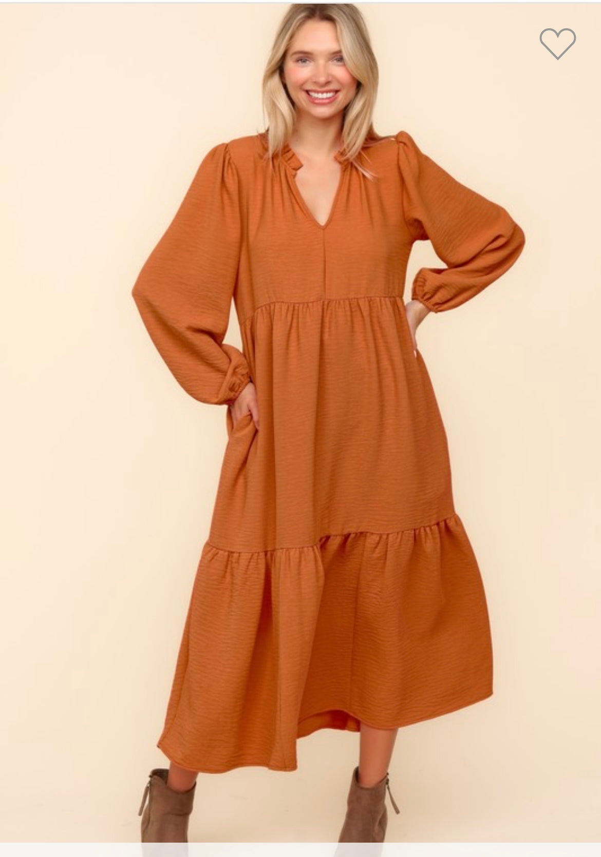 Baby Doll Woven Maxi Dress with Side Pockets /Stuffology Boutique-Dresses-Haptics-Stuffology - Where Vintage Meets Modern, A Boutique for Real Women in Crosbyton, TX