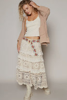 POL Clothing Boho Bloom Embroidered Belt-BELT-POL Clothing-Stuffology - Where Vintage Meets Modern, A Boutique for Real Women in Crosbyton, TX