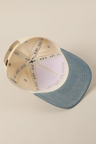 God is Good Trucker Hat-Trucker Hat-Fashion City-Stuffology - Where Vintage Meets Modern, A Boutique for Real Women in Crosbyton, TX