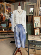 Stripe Relaxed Pants-Pants-Oddi-Stuffology - Where Vintage Meets Modern, A Boutique for Real Women in Crosbyton, TX