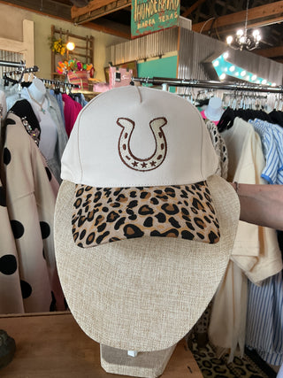 Hat - Lucky Horseshoe-Hats-Zenana-Stuffology - Where Vintage Meets Modern, A Boutique for Real Women in Crosbyton, TX