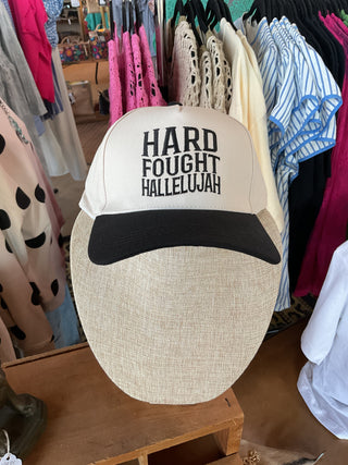 Hat - Hard Fought Hallelujah-Hats-Zenana-Stuffology - Where Vintage Meets Modern, A Boutique for Real Women in Crosbyton, TX
